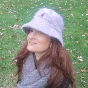 Kangol Fuzzy Gray Bucket Hat